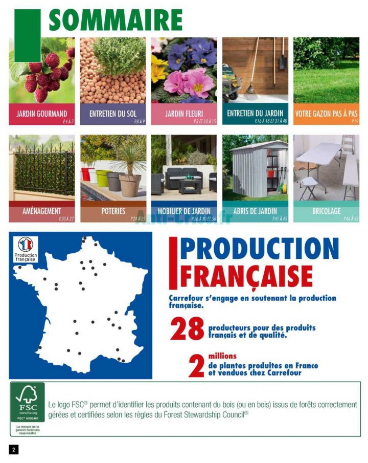Catalogue Carrefour Du 01 Au 18 Mars 2019 (Jardin … à Abris De Jardin Carrefour