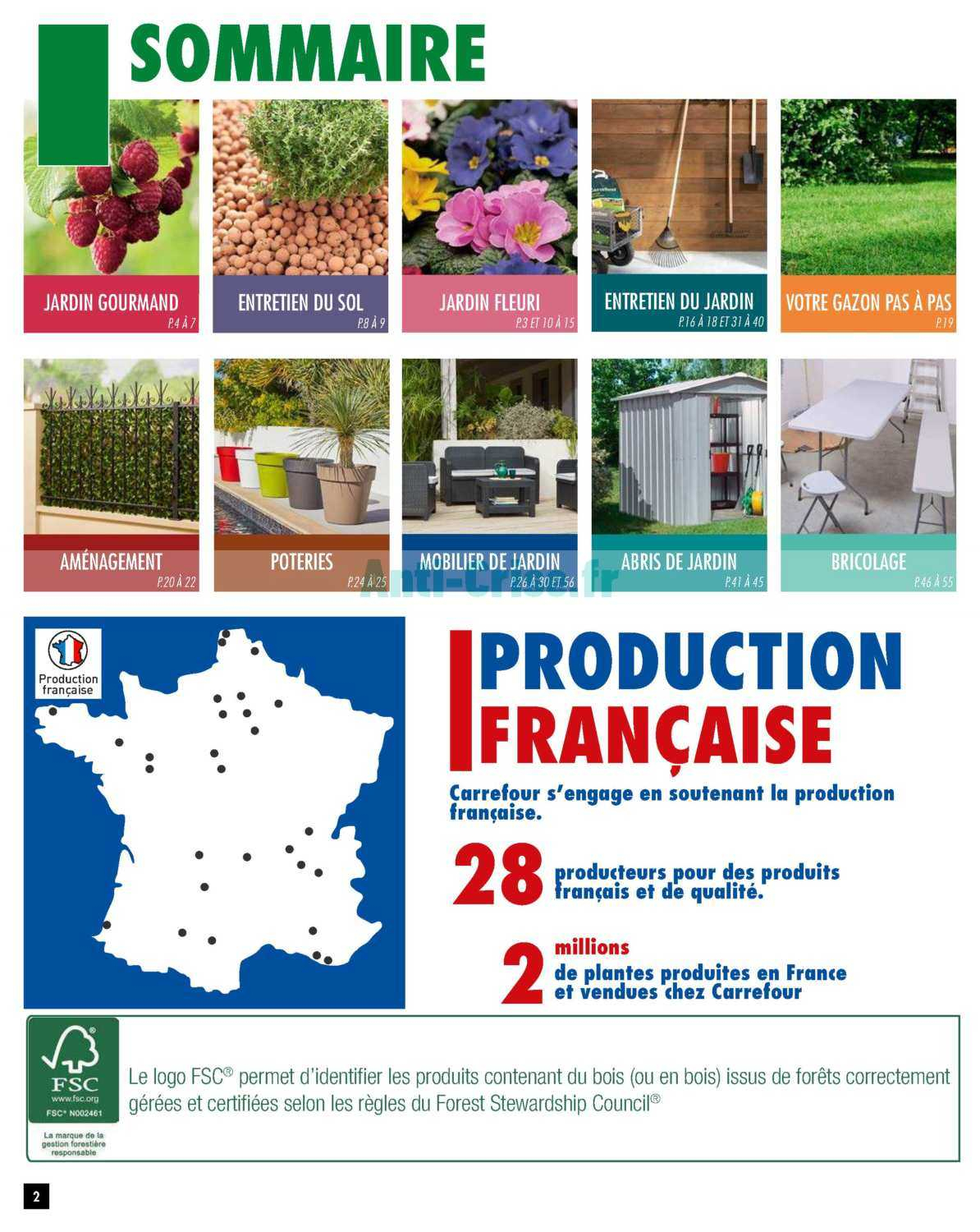 Catalogue Carrefour Du 01 Au 18 Mars 2019 (Jardin ... concernant Abri De Jardin Carrefour