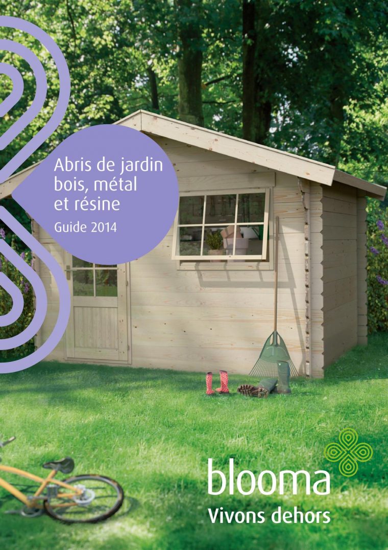 Catalogue Castorama Blooma Abris De Jardin Et Garages 2014 … tout Maison De Jardin En Bois Castorama