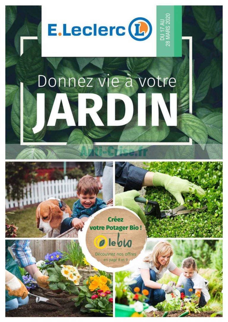 Leclerc Jardin Catalogue