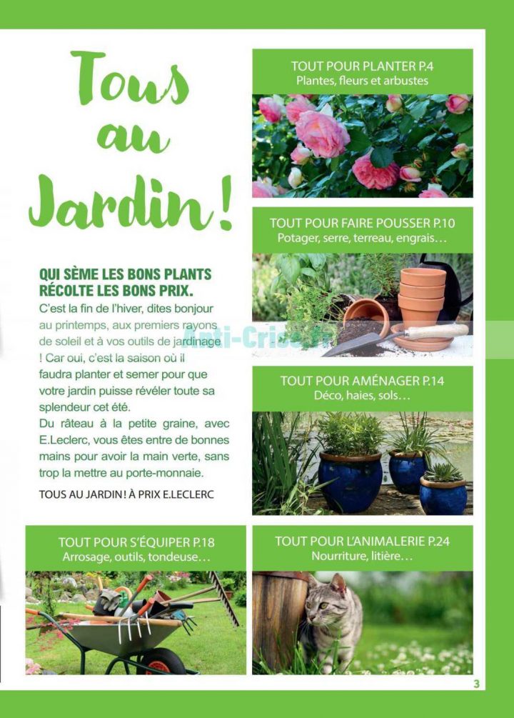 Catalogue Leclerc Local Du 10 Au 21 Mars 2020 (Saint-Aunès … à Tondeuse Leclerc Jardin