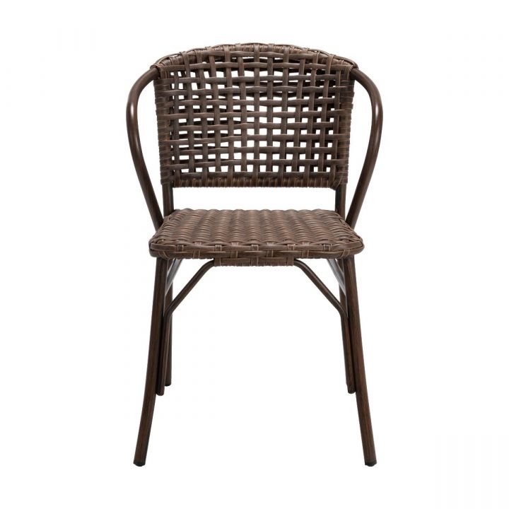 Chaise De Jardin En Aluminium Brun – Alinéa | Chaise, Table … avec Chaise De Jardin Alinea