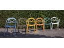 Chaise Pour Le Jardin En Plastique Colorée Etoile pour Chaise Jardin Colorée