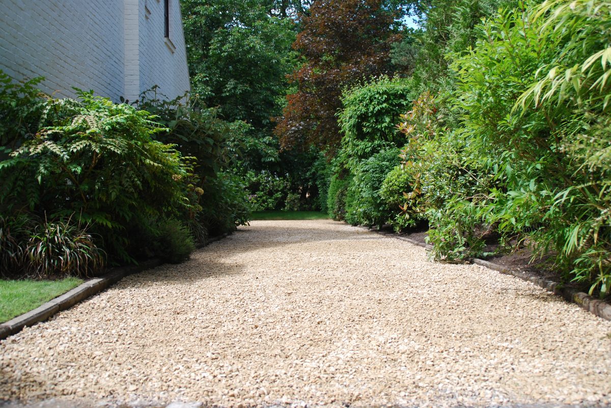 Chemin D'accès En Gravier De Dolomie - Inter Jardin pour Dolomie Jardin