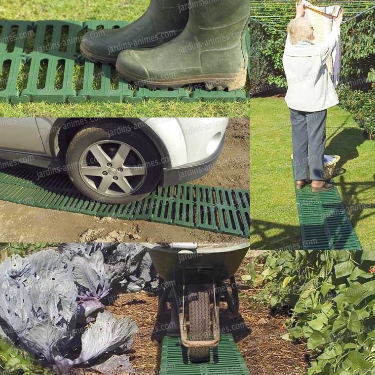 Chemin Potager En Plastique Recyclé 3M à Acheter Un Jardin Potager