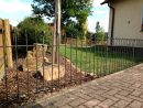 Clôture Pour Chiens Anneau - Melabel® Clôtures concernant Barriere Jardin Pour Chien