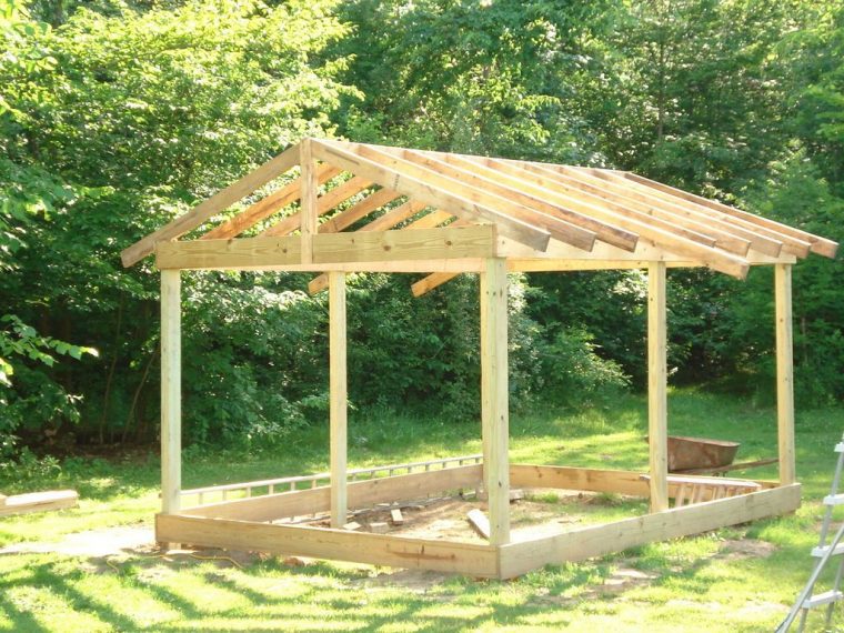 Comment Construire Une Cabane 12×20 (3.6X6M) Pas Cher … concernant Comment Construire Une Cabane De Jardin