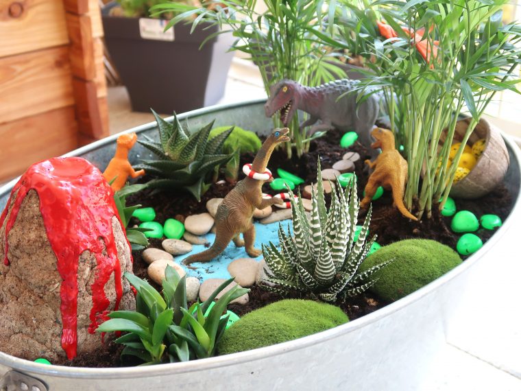 Comment Créer Un Jardin Miniature "fairy Garden" Avec Les Kids dedans Créer Un Mini Jardin Japonais