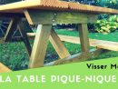 Comment Fabriquer Une Table Pique Nique - Ep38 intérieur Plan Pour Fabriquer Une Table De Jardin En Bois