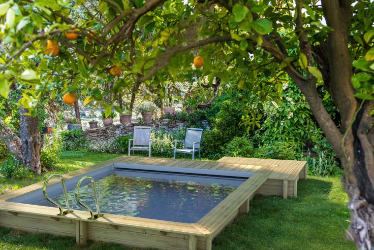 Comment Installer Une Piscine Dans Un Petit Jardin intérieur Petit Jardin Avec Bassin