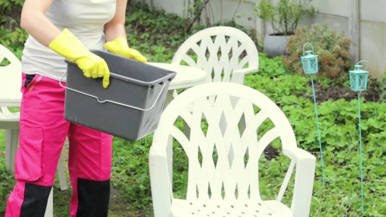 Comment Nettoyer Efficacement Le Mobilier De Jardin à Salon De Jardin Plastique Blanc