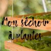 Construction D'un Séchoir À Plantes - Perpétuelle | Jardin ... avec Sechoir De Jardin