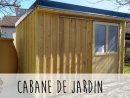 Construction D'une Cabane De Jardin serapportantà Construire Cabanon Jardin