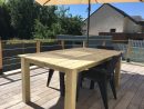 Construire Une Table Pour Votre Jardin - Bric'olive encequiconcerne Plan Pour Fabriquer Une Table De Jardin En Bois