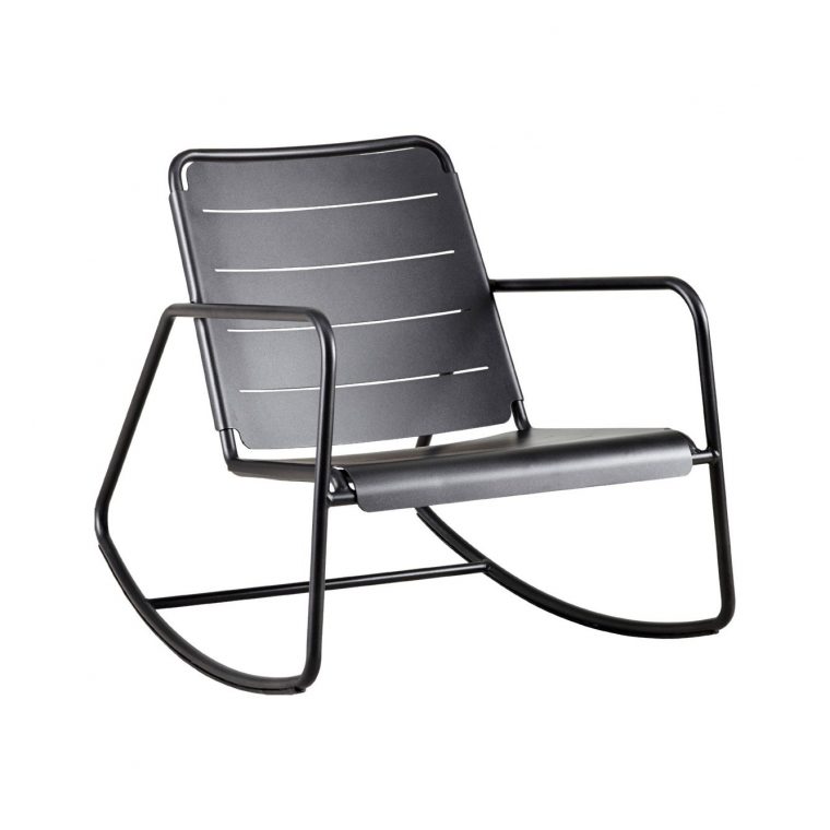 Copenhagen Rocking Chair – Cane-Line | Aluminum | Jdv avec Rocking Chair Jardin