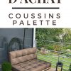 Coussin Palette : Guide D'achat 2019 (+ Bons Plans ... pour Coussin Pour Salon De Jardin En Palette