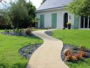 Création D'allée De Jardin St Lèger Des Bois - Paysagiste Angers tout Allée De Jardin En Bois