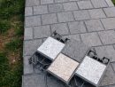 Création De Terrasse / Allée De Jardin En Pavés Granit ... à Création Allée De Jardin