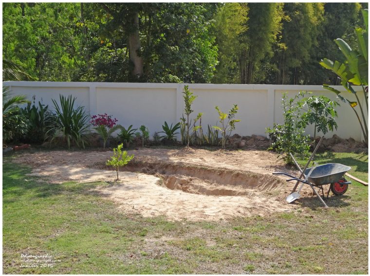 Création D'un Petit Étang Dans Le Jardin. – Le Blog De Khon … destiné Creation Petit Jardin