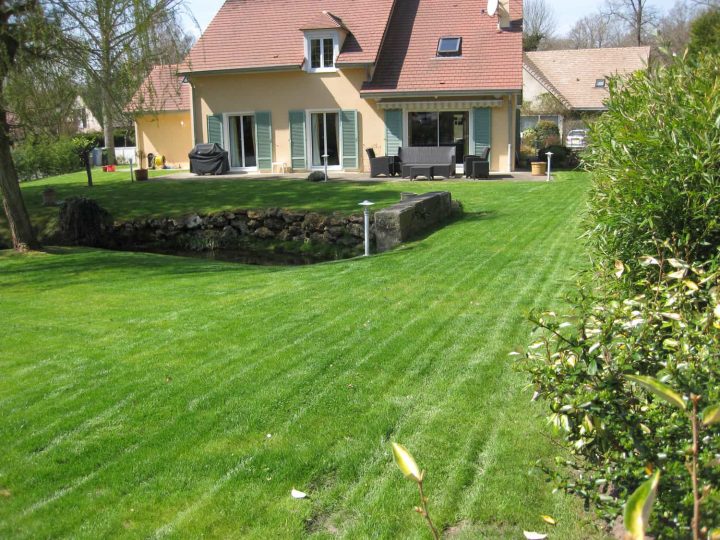 Création Et Aménagement De Jardin À Rochefort En Yvelines … intérieur Exemple D Aménagement De Jardin