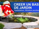 Créer Un Bassin , Construire Un Bassin De Jardin ✔ intérieur Bac A Poisson Jardin