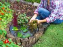 Créer Un Mini-Bassin En 2 Heures Chrono Dans Votre Jardin ... tout Bassin Pour Petit Jardin