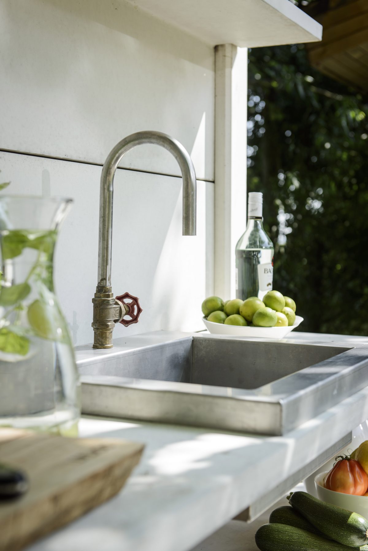 Cuisine Extérieure Fixe Ou Nomade, Quel Modèle Choisir ... à Evier Pour Jardin