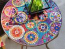 Déco Jardin Avec Mosaïque En 28 Beaux Exemples | Table De ... serapportantà Salon Jardin Mosaique