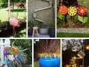Décoration De Jardin En Objets De Récup' : Des Idées ... destiné Astuce Deco Jardin Recup