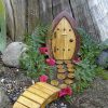 Décoration Pour Jardin À Faire Soi-Même–Porte De Gnome ... encequiconcerne Pont En Bois Pour Jardin