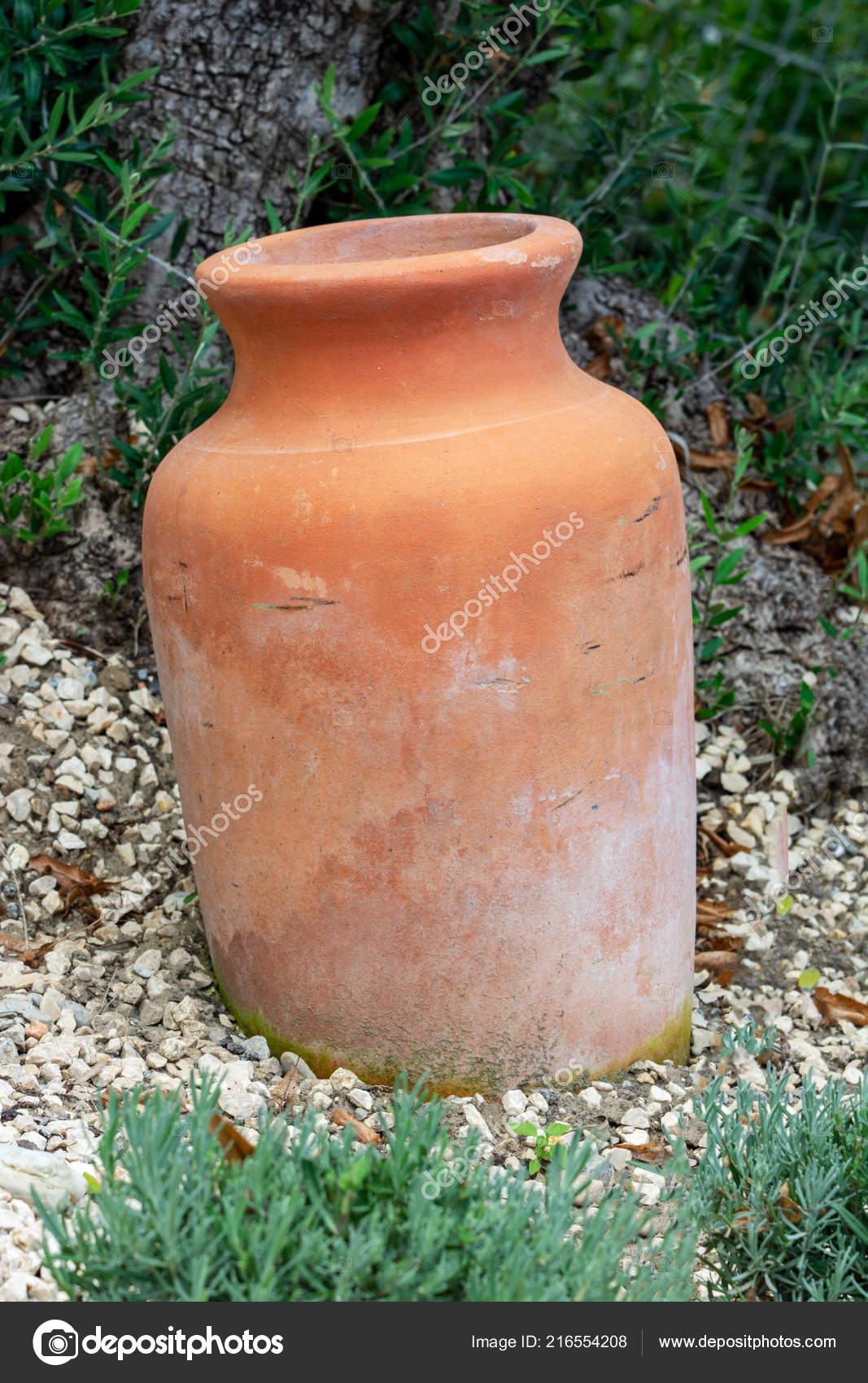 Decorative Antique Amphora Garden — Stock Photo © Manfredxy ... tout Amphore De Jardin
