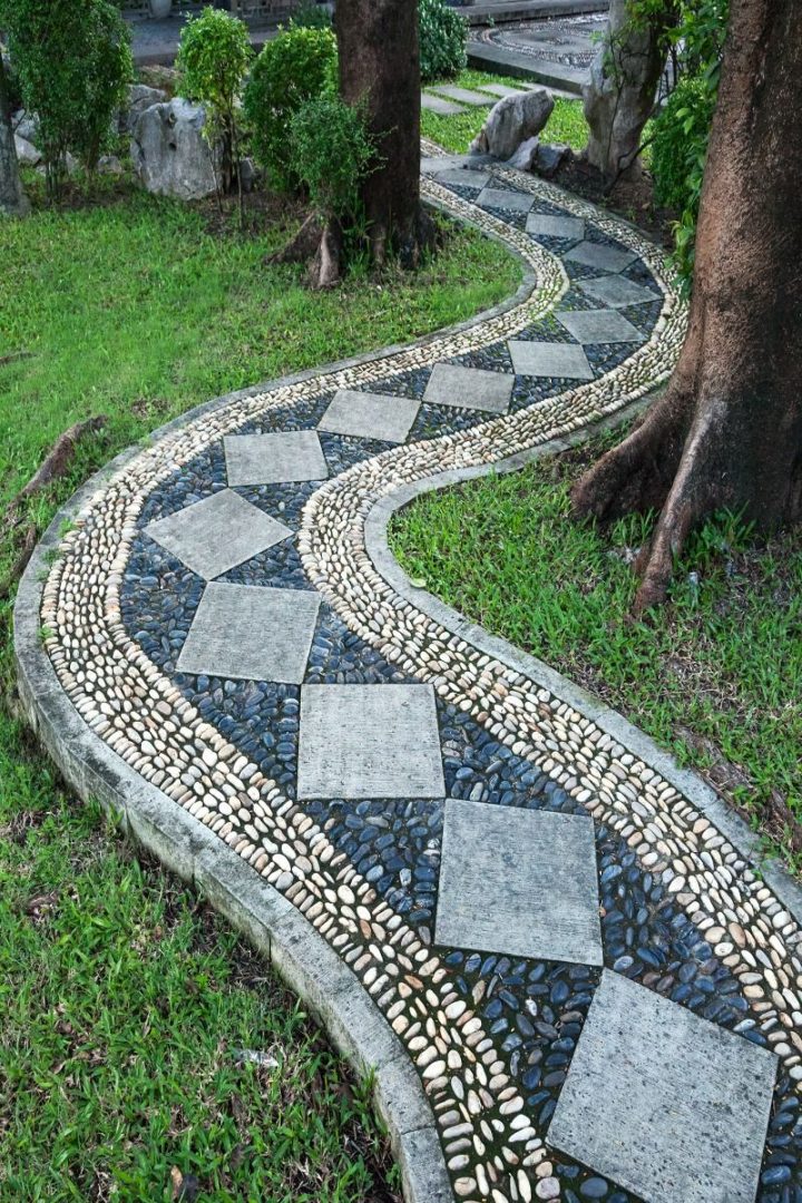 Decorative Garden Paths And Walkways | Site For Everything … pour Idée Allée De Jardin