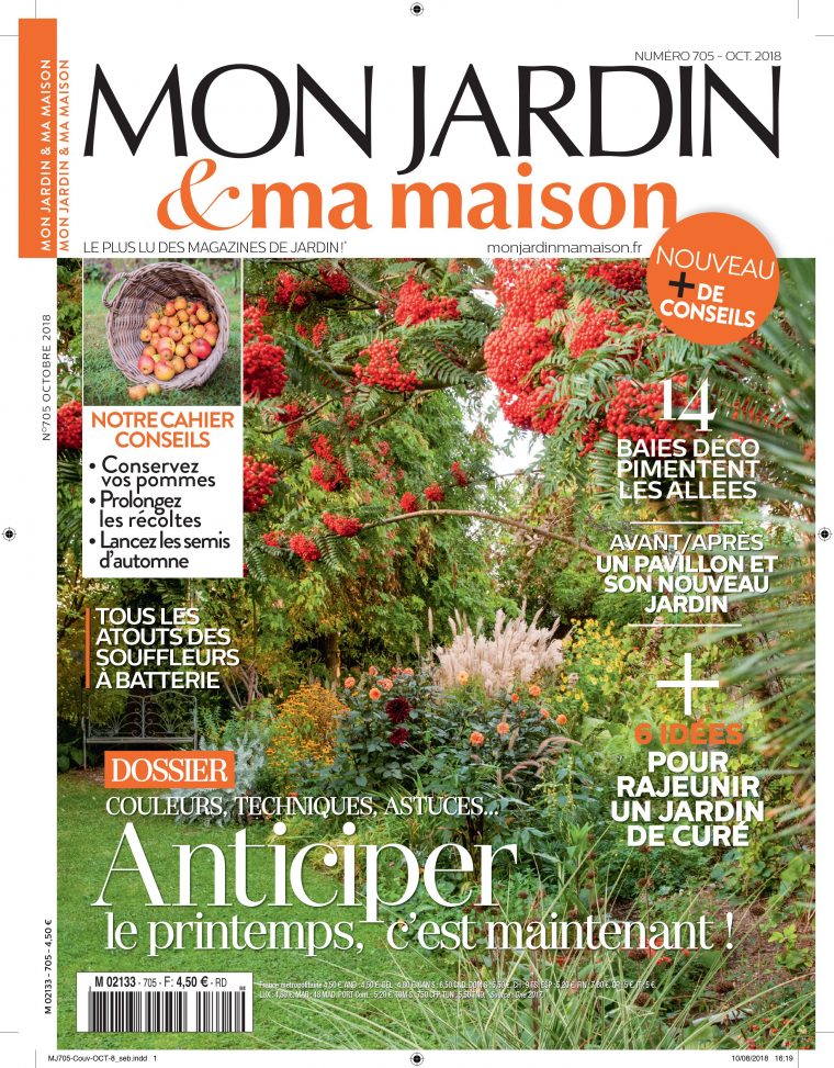 Découvrez Le Numéro 705 De Mon Jardin & Ma Maison En Kiosque … avec Magazine Mon Jardin Et Ma Maison