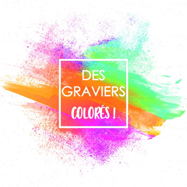 Des Graviers Décoratifs Colorés Dans Votre Jardin Avec King … pour Gravier De Couleur Jardin