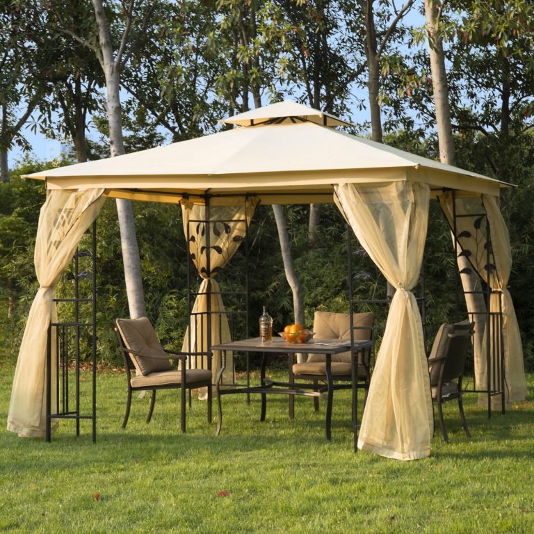 Détails Sur Outsunny Tonnelle De Jardin Barnum Style ...