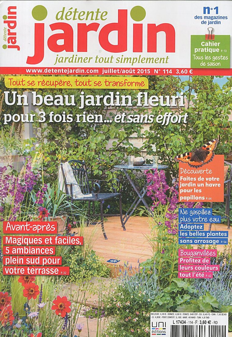 Direct-Éditeurs – * Le Service-Client Des Diffuseurs De Presse * à Détente Jardin Magazine