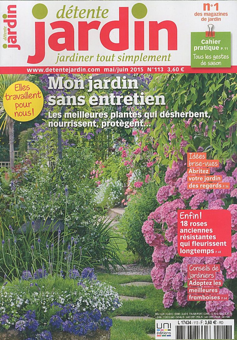 Direct-Éditeurs – * Le Service-Client Des Diffuseurs De Presse * intérieur Détente Jardin Magazine