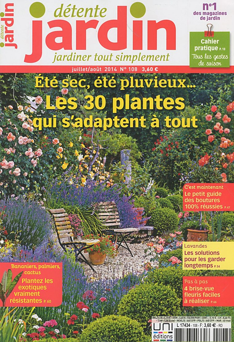 Direct-Éditeurs – * Le Service-Client Des Diffuseurs De Presse * pour Détente Jardin Magazine