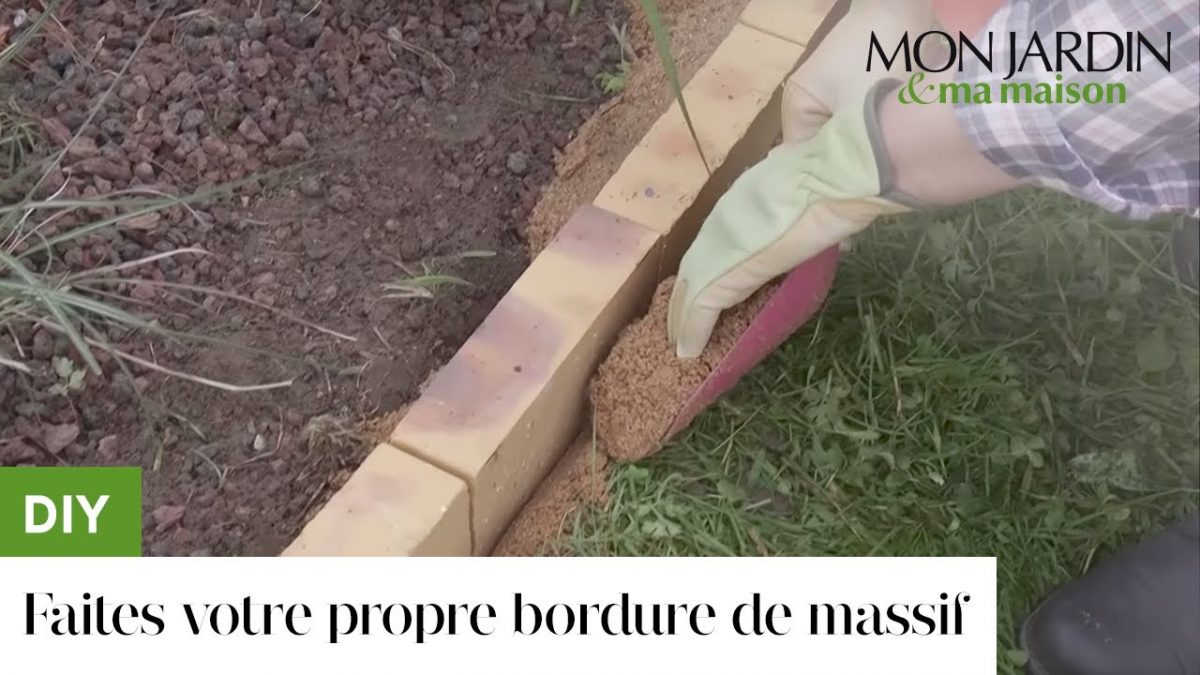 Diy : Faites Votre Propre Bordure De Massif concernant Bordure Courbe Jardin