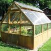 Diy Greenhouse Plans And Greenhouse Kits: Lexan ... destiné Gouttière Pour Abri De Jardin