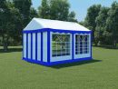 Ebay #sponsored Vidaxl Chapiteau De Jardin Pvc 3X4 M Bleu Et ... à Abri De Jardin Toile