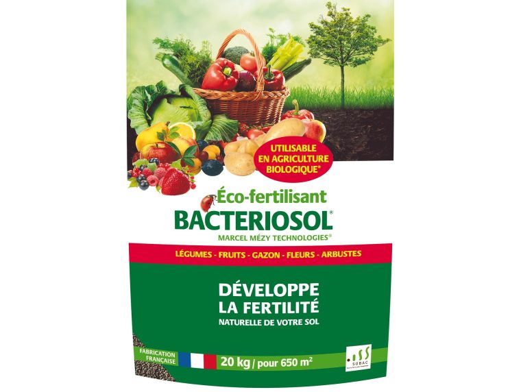 Eco Fertilisant Bio Universel 20Kg Bacteriosol – Engrais … serapportantà Engrais Bio Jardin