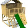 Elevated Open Clubhouse Plan For Kids #woodworkingforkids ... pour Maison Jardin Jouet