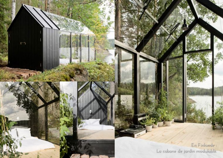 En Finlande : La Cabane De Jardin Modulable. | Cabane Jardin … intérieur Abri De Jardin Finlandais