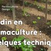 Exemple De Techniques Pour Un Jardin Potager En Permaculture destiné Exemple D Aménagement De Jardin
