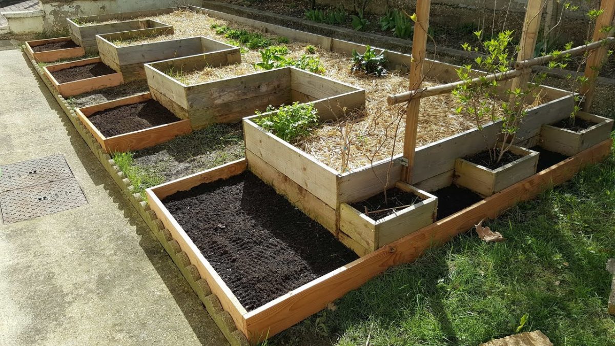 👉 Agrandissement Carrés Potagers ! - Permaculture - intérieur Jardin En Carre