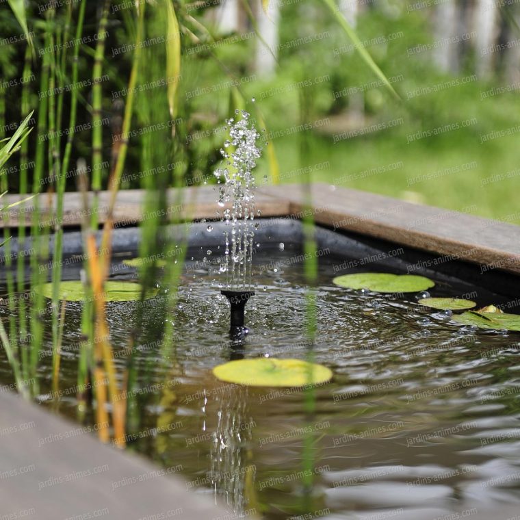 Fabriquer Une Cascade Pour Bassin Exterieur Incroyable Pompe … concernant Fontaine Solaire Exterieur Jardin