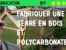 Fabriquer Une Serre En Bois Et Polycarbonate destiné Construction D Une Serre De Jardin En Bois