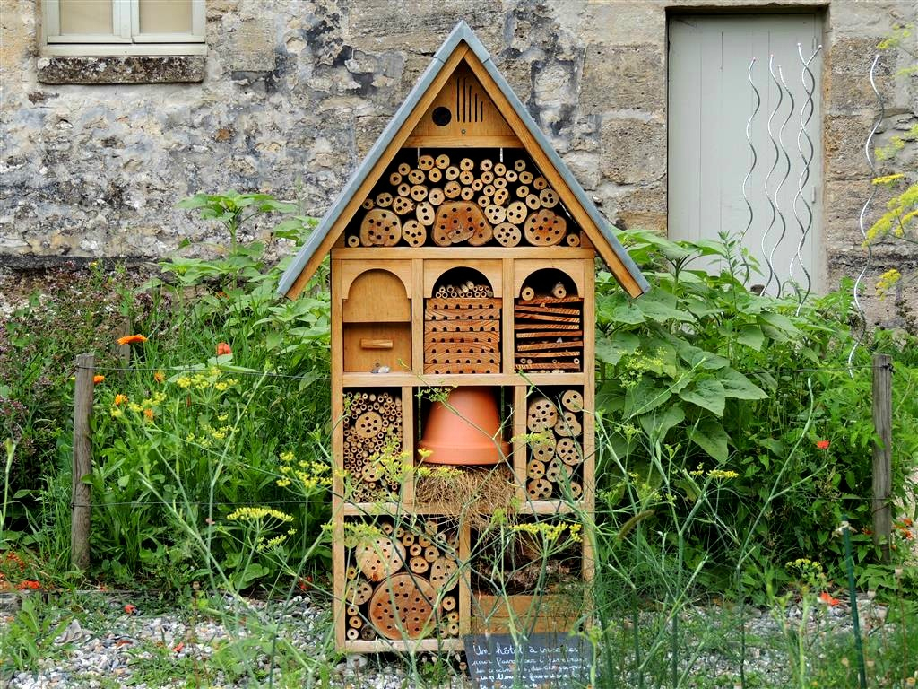 Fabriquez Un Hôtel À Insectes Avec Vos Enfants ! dedans Abris Pour Insectes Du Jardin