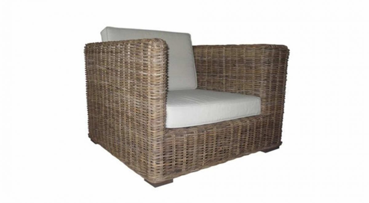 Fauteuil Contemporain / En Tissu / En Rotin / En Osier dedans Fauteuil De Jardin En Osier